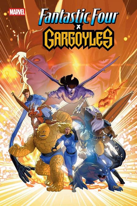 Cover Art for FANTASTIC FOUR/GARGOYLES