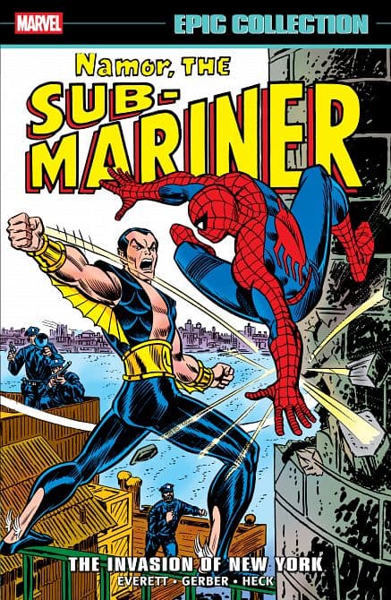 Cover Art for NAMOR THE SUB-MARINER EPIC COLLECTION THE INVASION OF NEW YORK TP