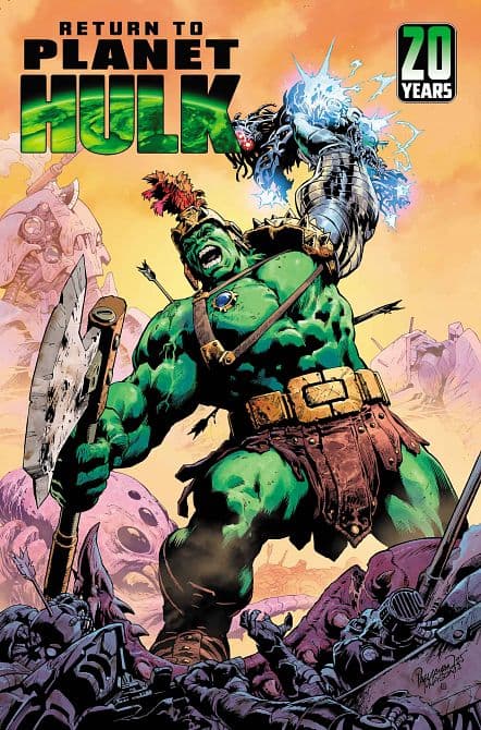 Cover Art for RETURN TO PLANET HULK