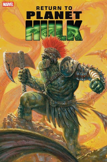 Cover Art for RETURN TO PLANET HULK