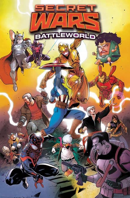 Cover Art for SECRET WARS BATTLEWORLD OMNIBUS VOL. 03 HC