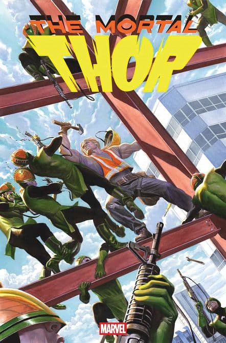 Cover Art for MORTAL THOR