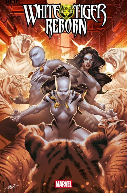 Cover Art for WHITE TIGER REBORN
