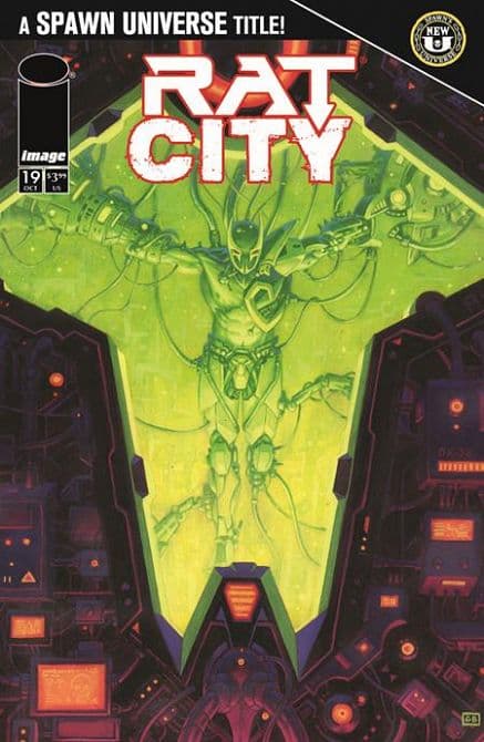 Cover Art for SPAWN RAT CITY