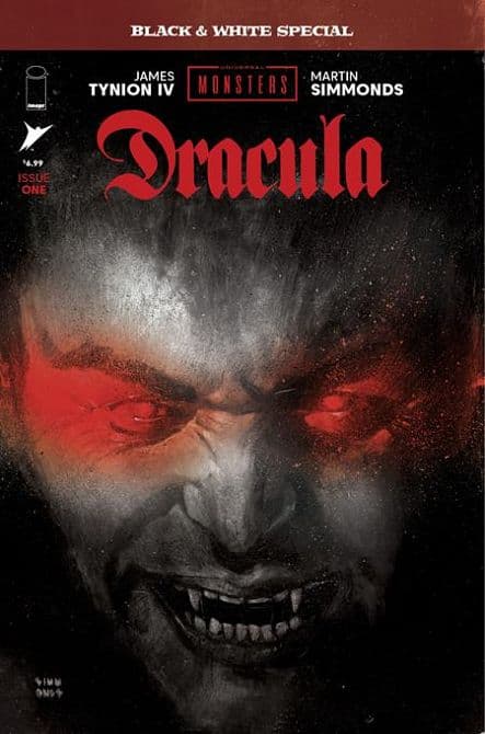 Cover Art for UNIVERSAL MONSTERS DRACULA BLACK & WHITE SPECIAL