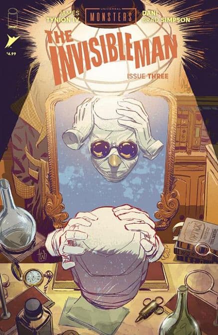 Cover Art for UNIVERSAL MONSTERS THE INVISIBLE MAN