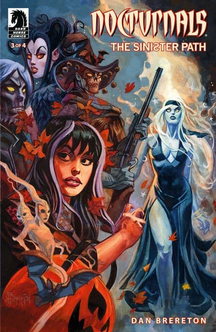 Cover Art for NOCTURNALS THE SINISTER PATH