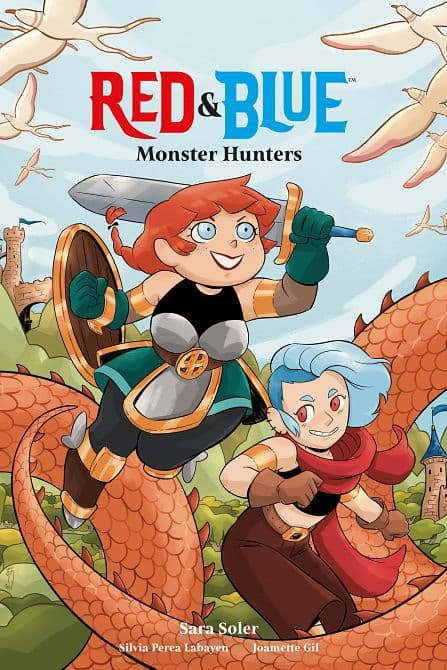 Cover Art for RED & BLUE MONSTER HUNTERS TP