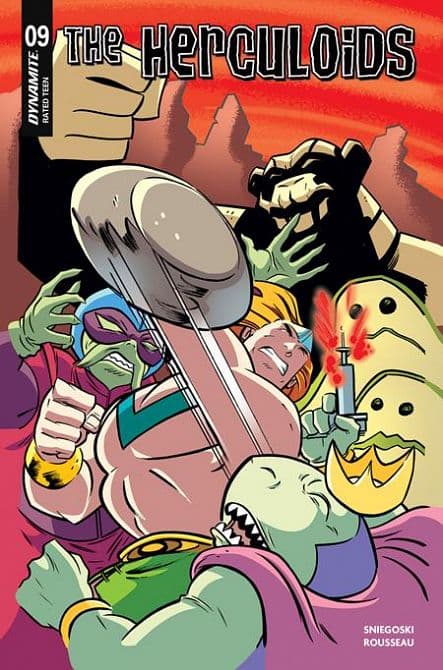 Cover Art for HERCULOIDS