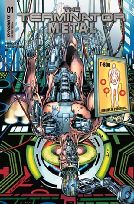 Cover Art for TERMINATOR METAL