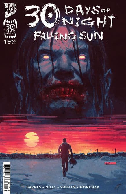 Cover Art for 30 DAYS OF NIGHT FALLING SUN