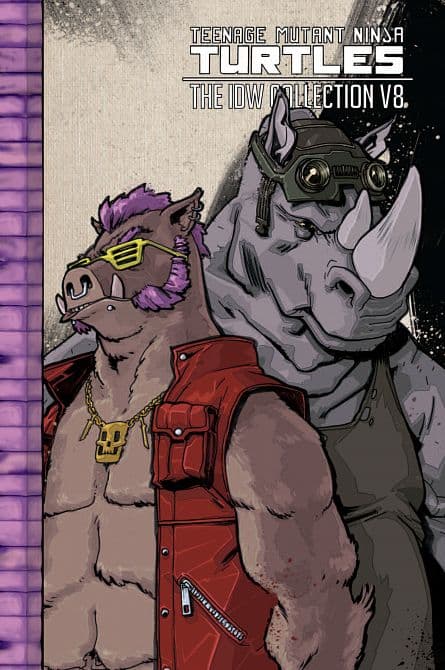 Cover Art for TEENAGE MUTANT NINJA TURTLES THE IDW COLLECTION VOLUME 08 TP