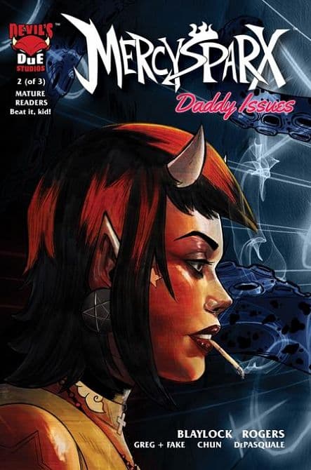 Cover Art for MERCY SPARX DADDY ISSUES