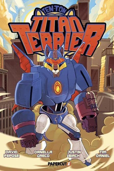 Cover Art for TEN TON TITAN TERRIER HC