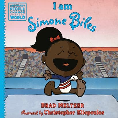 Cover Art for I AM SIMONE BILES HC