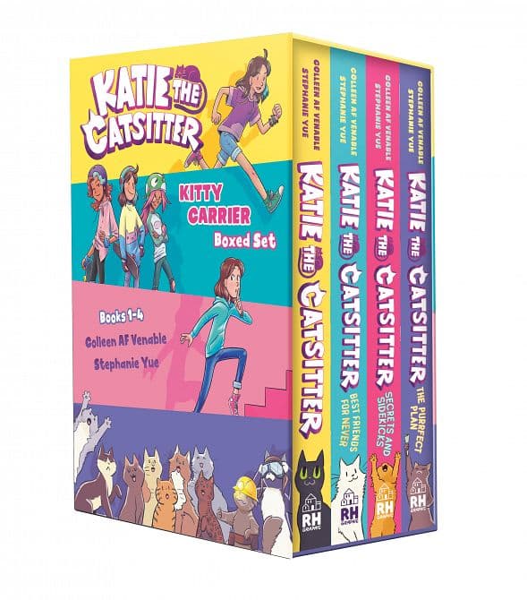 Cover Art for KATIE THE CATSITTER KITTY CARRIER BOX SET ( BOOKS 01-04 ) TP