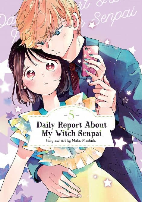 Cover Art for DAILY REPORT ABOUT MY WITCH SENPAI VOL. 05 TP