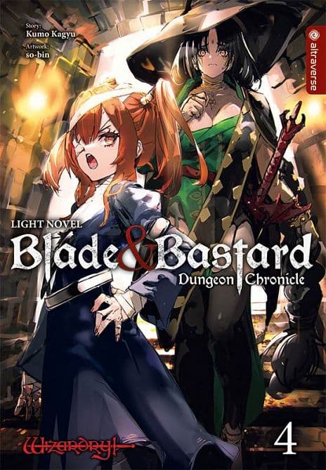 Cover Art for BLADE AND BASTARD LIGHT NOVEL