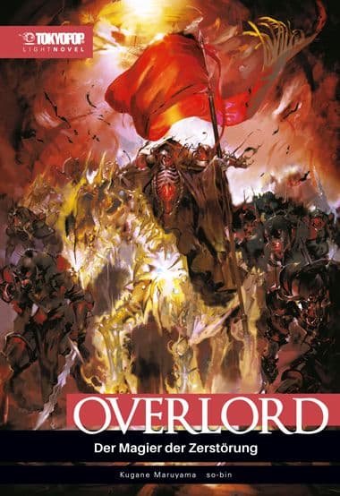 Cover Art für OVERLORD-THE UNDEAD KING LIGHT NOVEL ( HC )