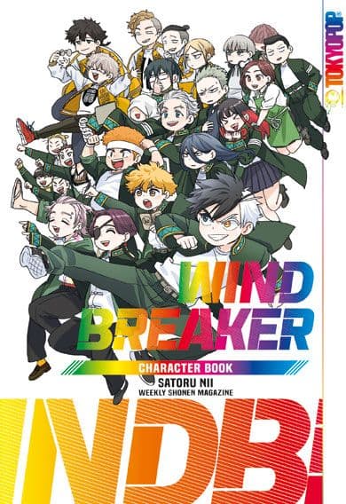 Cover Art for WIND BREAKER CHARACTER BOOK