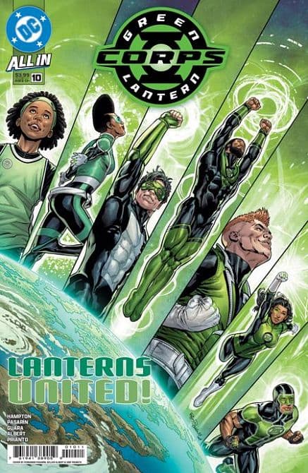 Cover Art for GREEN LANTERN CORPS