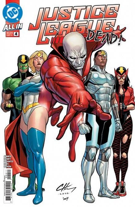 Cover Art for JUSTICE LEAGUE RED
