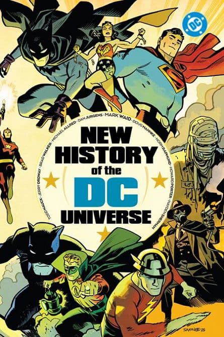 Cover Art for NEW HISTORY OF THE DC UNIVERSE HC