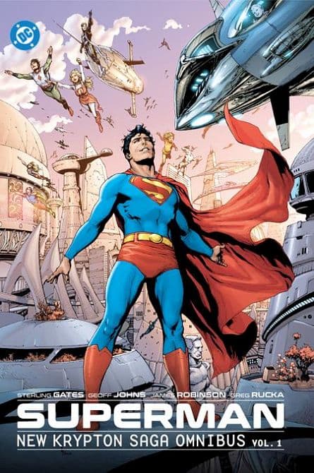 Cover Art for SUPERMAN NEW KRYPTON SAGA OMNIBUS HC VOL 01