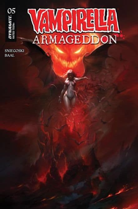 Cover Art for VAMPIRELLA ARMAGEDDON