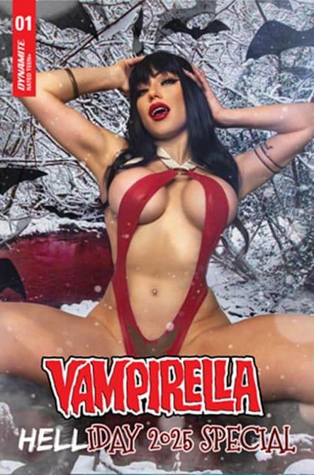 Cover Art for VAMPIRELLA HELLIDAY 2025 SPECIAL