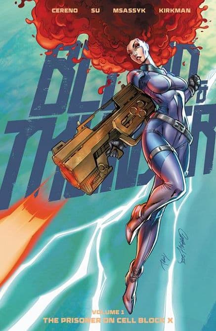 Cover Art for BLOOD & THUNDER TP VOL 01 J SCOTT CAMPBELL CVR