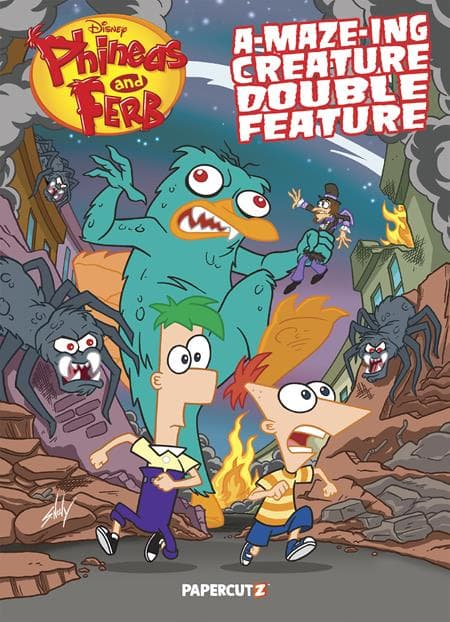 Cover Art for PHINEAS AND FERB A MAZE ING CREATURE DOUBLE FEATURE TP