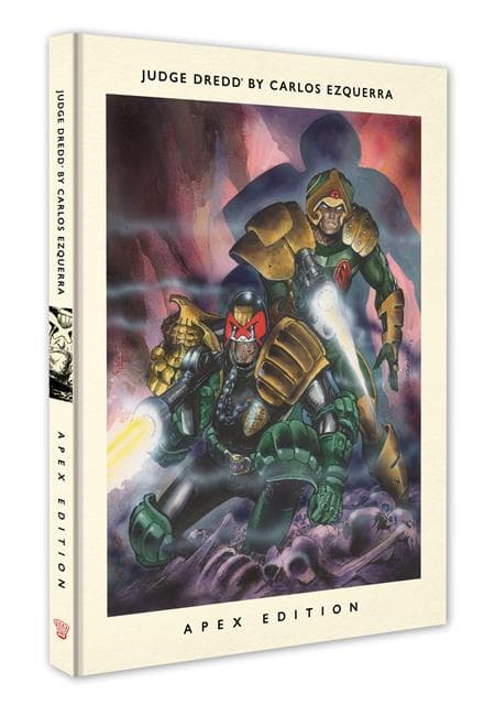 Cover Art for JUDGE DREDD BY CARLOS EZQUERRA APEX EDITION HC