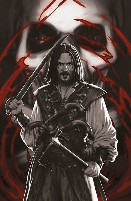 Cover Art for BRZRKR THE BLEEDING TIDE