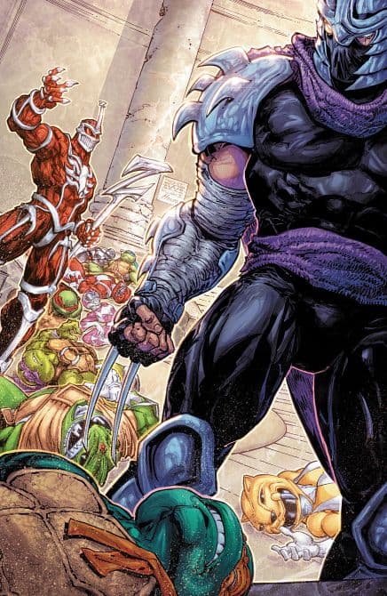 Cover Art for MIGHTY MORPHIN POWER RANGERS/TEENAGE MUTANT NINJA TURTLES III