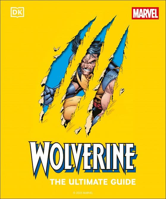 Cover Art for WOLVERINE THE ULTIMATE GUIDE HC