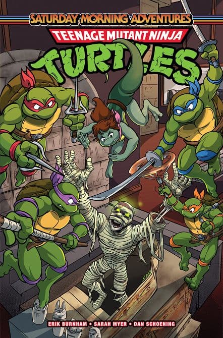 Cover Art for TEENAGE MUTANT NINJA TURTLES SATURDAY MORNING ADVENTURES, VOL. 06 TP