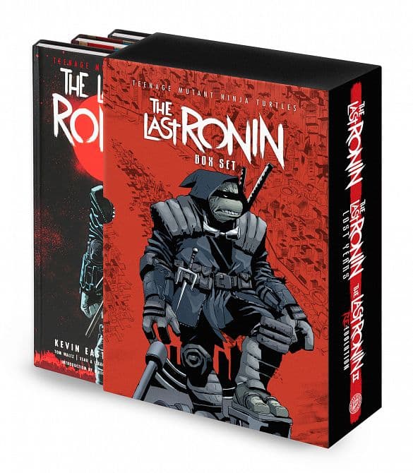 Cover Art for TEENAGE MUTANT NINJA TURTLES THE LAST RONIN BOX SET HC