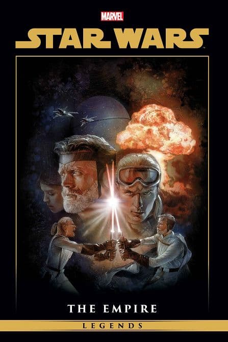 Cover Art for STAR WARS LEGENDS THE EMPIRE OMNIBUS VOL. 04 NICK RUNGE COVER [ DM ONLY ] HC