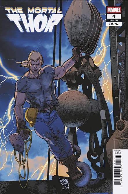 Cover Art for MORTAL THOR