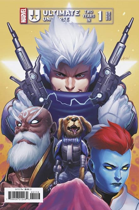 Cover Art for ULTIMATE UNIVERSE TWO YEARS IN