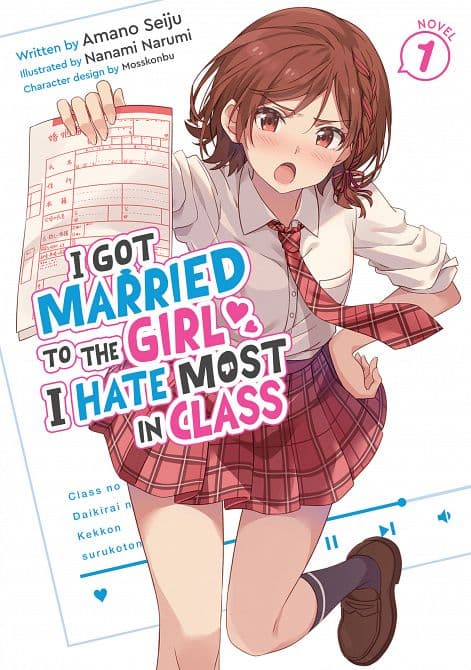 I GOT MARRIED TO THE GIRL I HATE MOST IN CLASS ( LIGHT NOVEL ) VOL. 01 TP