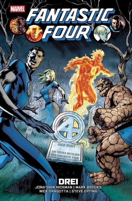 Cover Art for FANTASTIC FOUR: DREI ( SC )