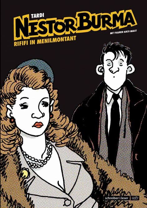 Cover Art for NESTOR BURMA: Rififi in Menilmontant