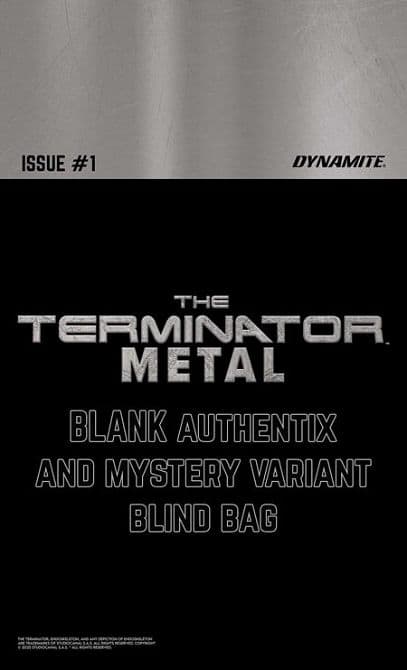 Cover Art for TERMINATOR METAL