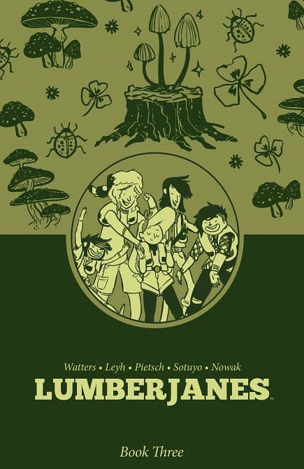 Cover Art for LUMBERJANES BOOK THREE HC