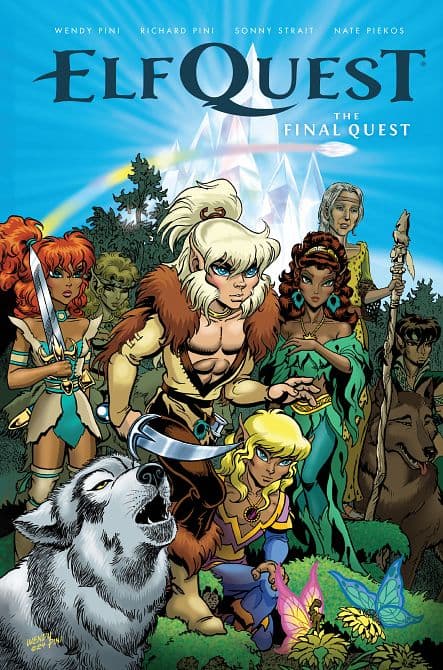 Cover Art for ELFQUEST THE FINAL QUEST HC