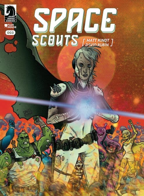 Cover Art for SPACE SCOUTS