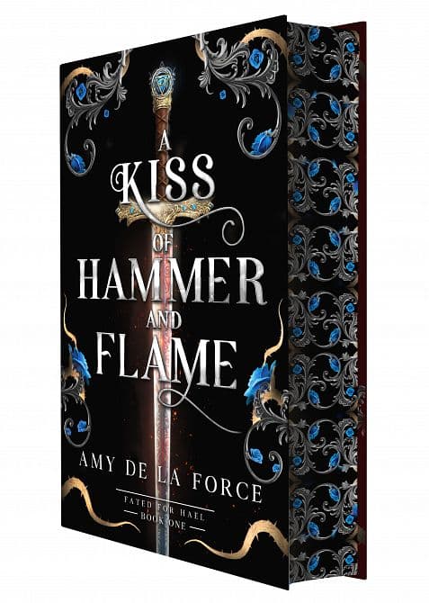 Cover Art for A KISS OF HAMMER AND FLAME HC