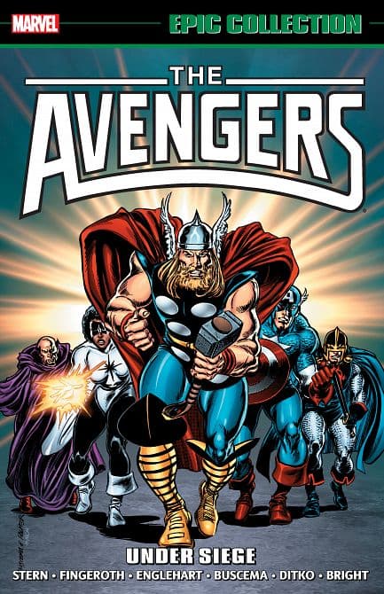 Cover Art for AVENGERS EPIC COLLECTION UNDER SIEGE [ NEW PRINTING ] TP